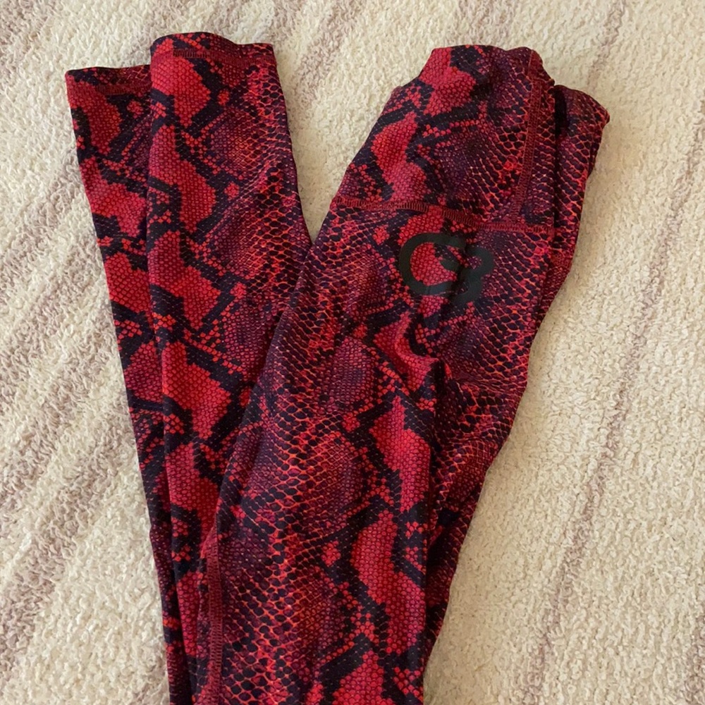Cyclebar python leggings